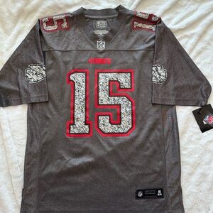NFL Chiefs Charcoal and Red Jersey